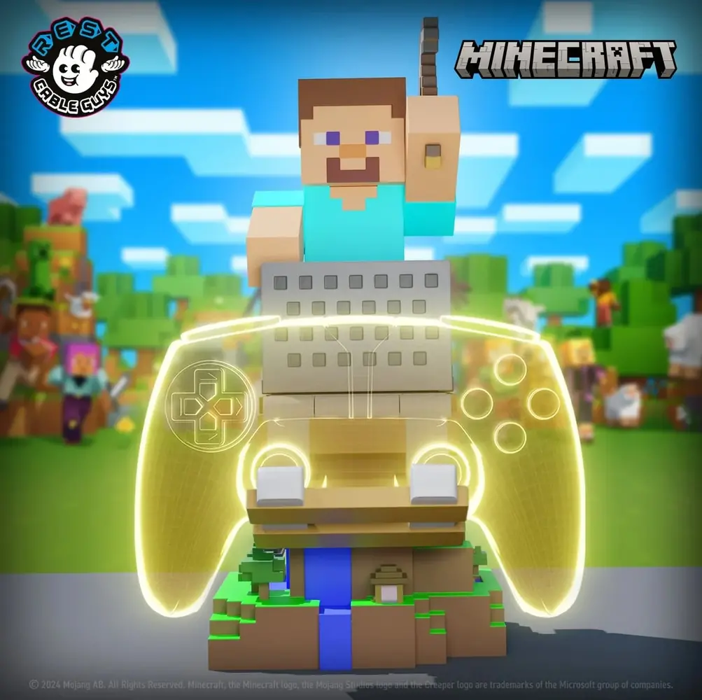Exquisite Gaming Minecraft Cable Guy Steve 20 cm Exquisite Gaming Minecraft Cable Guy Steve 20 cm