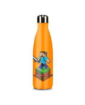 Paladone Minecraft Steve Metal Water Bottle Paladone Minecraft Steve Metal Water Bottle