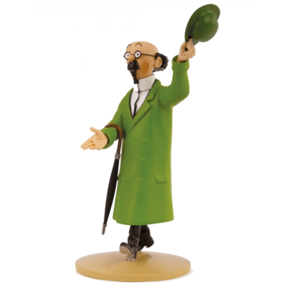 Tintinimaginatio Tintin Statuette Calculus Greetings 12 cm Tintinimaginatio Tintin Statuette Calculus Greetings 12 cm