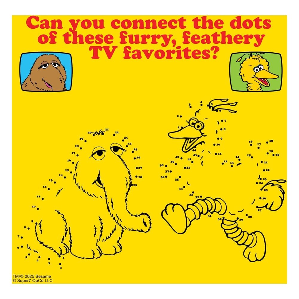 Super7 Sesame Street ReAction Action Figures 2-Pack Big Bird and Mr. Snuffleupagus 10 cm Super7 Sesame Street ReAction Action Figures 2-Pack Big Bird and Mr. Snuffleupagus 10 cm