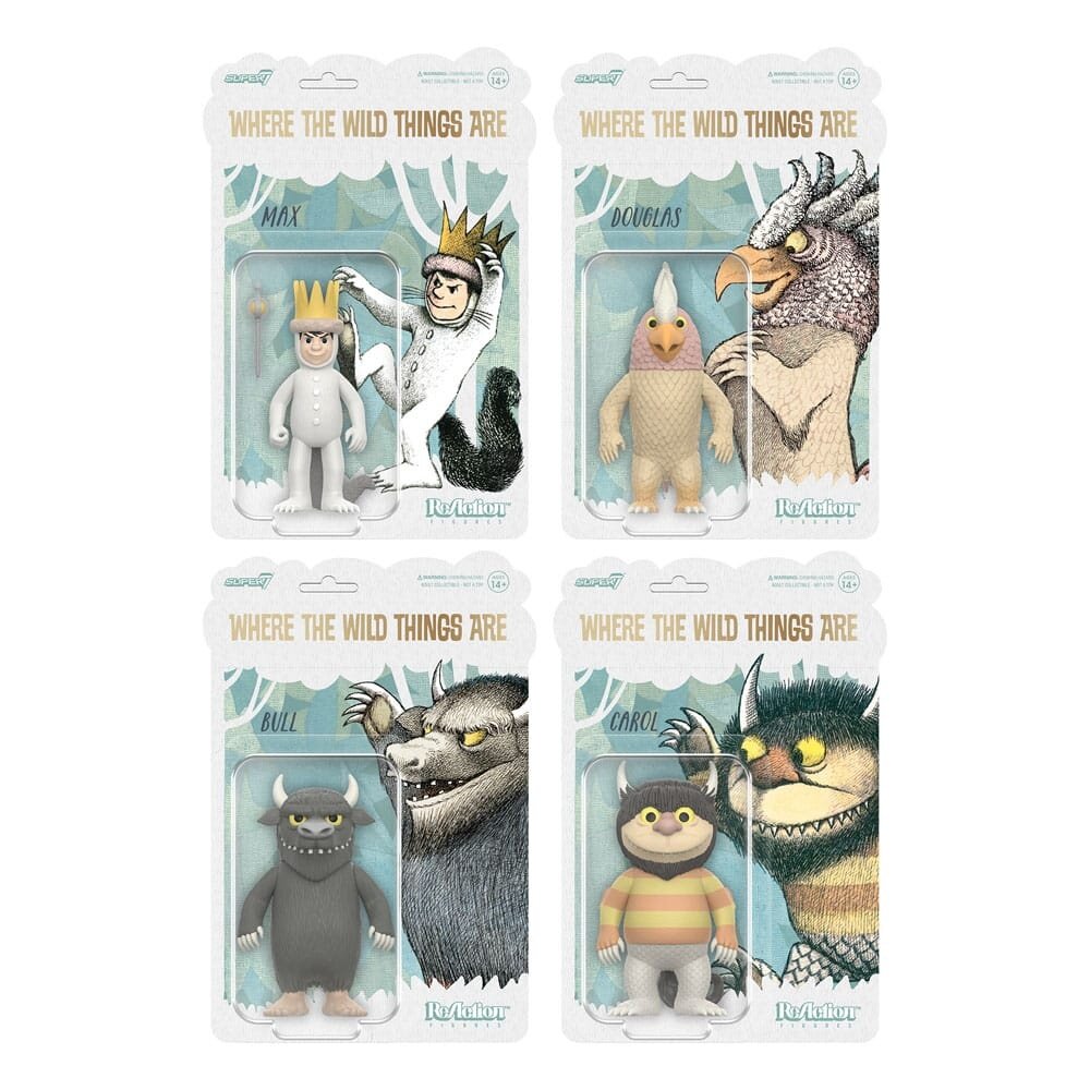 Super7 Where The Wild Things Are ReAction Action Figure Wave 01 Bull (Monster) 10 cm Super7 Where The Wild Things Are ReAction Action Figure Wave 01 Bull (Monster) 10 cm
