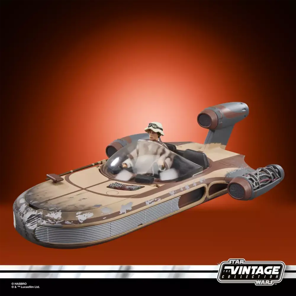 Hasbro Star Wars Episode IV Vintage Collection Vehicle with Figure Landspeeder & Luke Skywalker (Tatooine) Hasbro Star Wars Episode IV Vintage Collection Vehicle with Figure Landspeeder & Luke Skywalker (Tatooine)