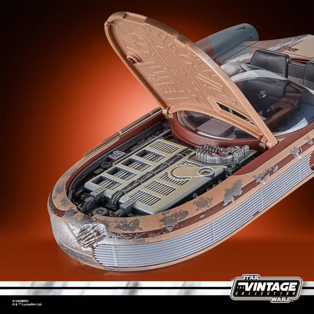 Hasbro Star Wars Episode IV Vintage Collection Vehicle with Figure Landspeeder & Luke Skywalker (Tatooine) Hasbro Star Wars Episode IV Vintage Collection Vehicle with Figure Landspeeder & Luke Skywalker (Tatooine)