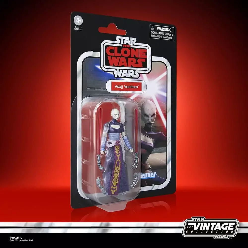 Hasbro Star Wars: The Clone Wars Vintage Collection Action Figure Asajj Ventress 10 cm Hasbro Star Wars: The Clone Wars Vintage Collection Action Figure Asajj Ventress 10 cm