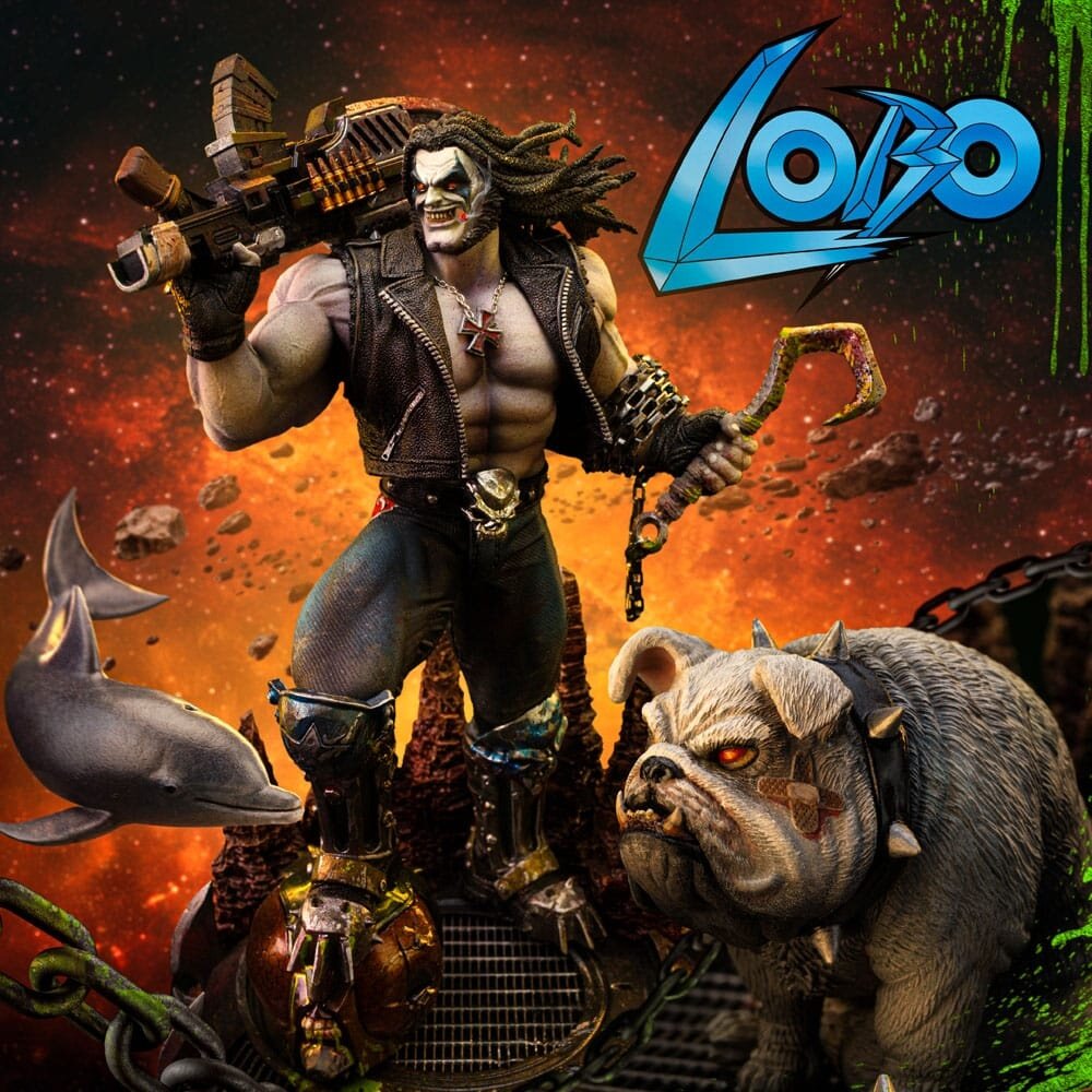 Iron Studios DC Comics Art Scale Statue 1/10 Lobo Unleashed 24 cm Iron Studios DC Comics Art Scale Statue 1/10 Lobo Unleashed 24 cm