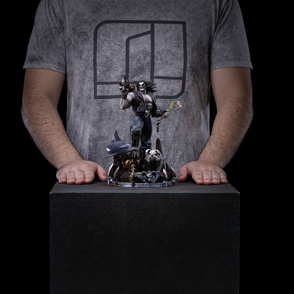 Iron Studios DC Comics Art Scale Statue 1/10 Lobo Unleashed 24 cm Iron Studios DC Comics Art Scale Statue 1/10 Lobo Unleashed 24 cm