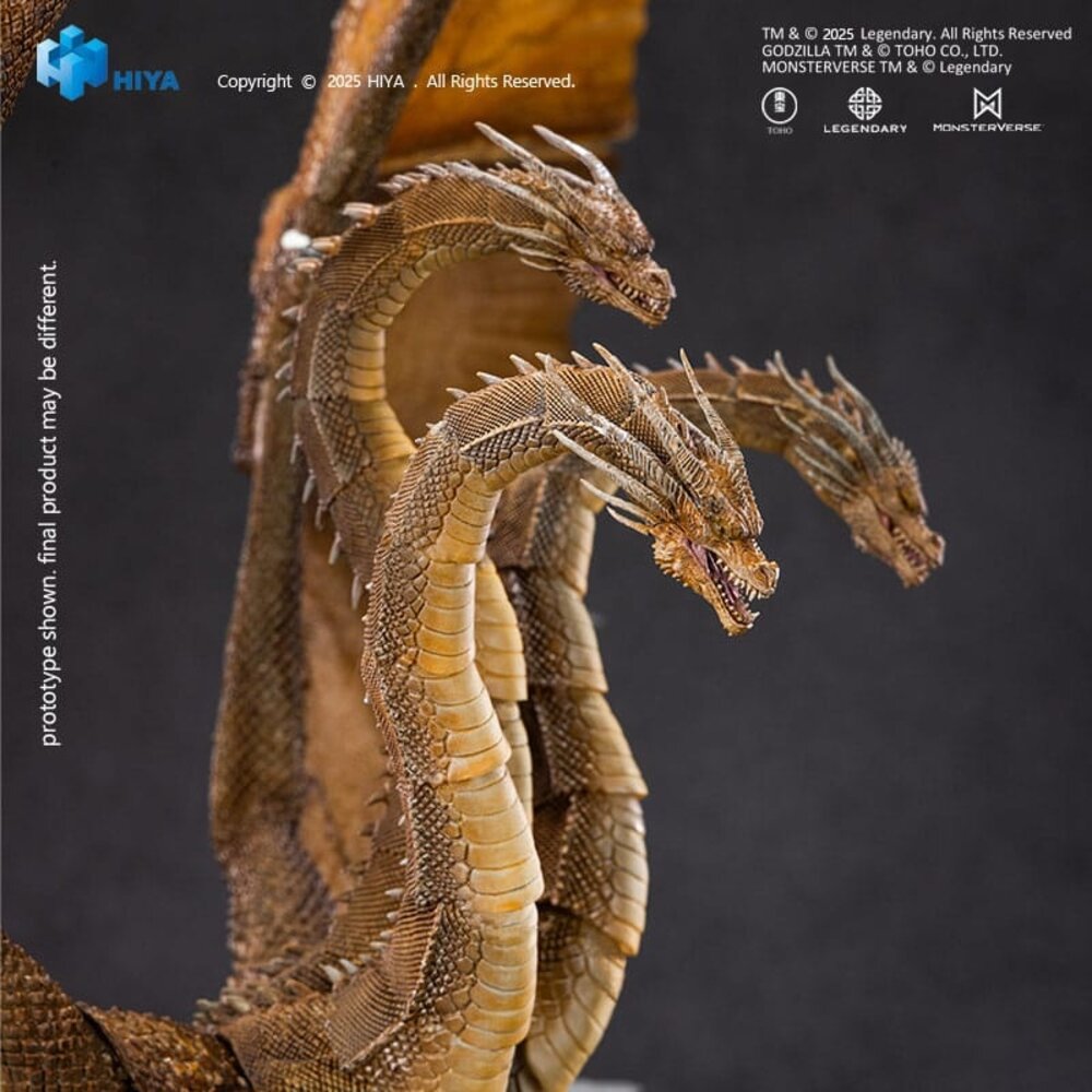 Hiya Toys Godzilla: King of the Monsters 2019 Exquisite Basic Action Figure King Ghidorah 2.0 25 cm Hiya Toys Godzilla: King of the Monsters 2019 Exquisite Basic Action Figure King Ghidorah 2.0 25 cm