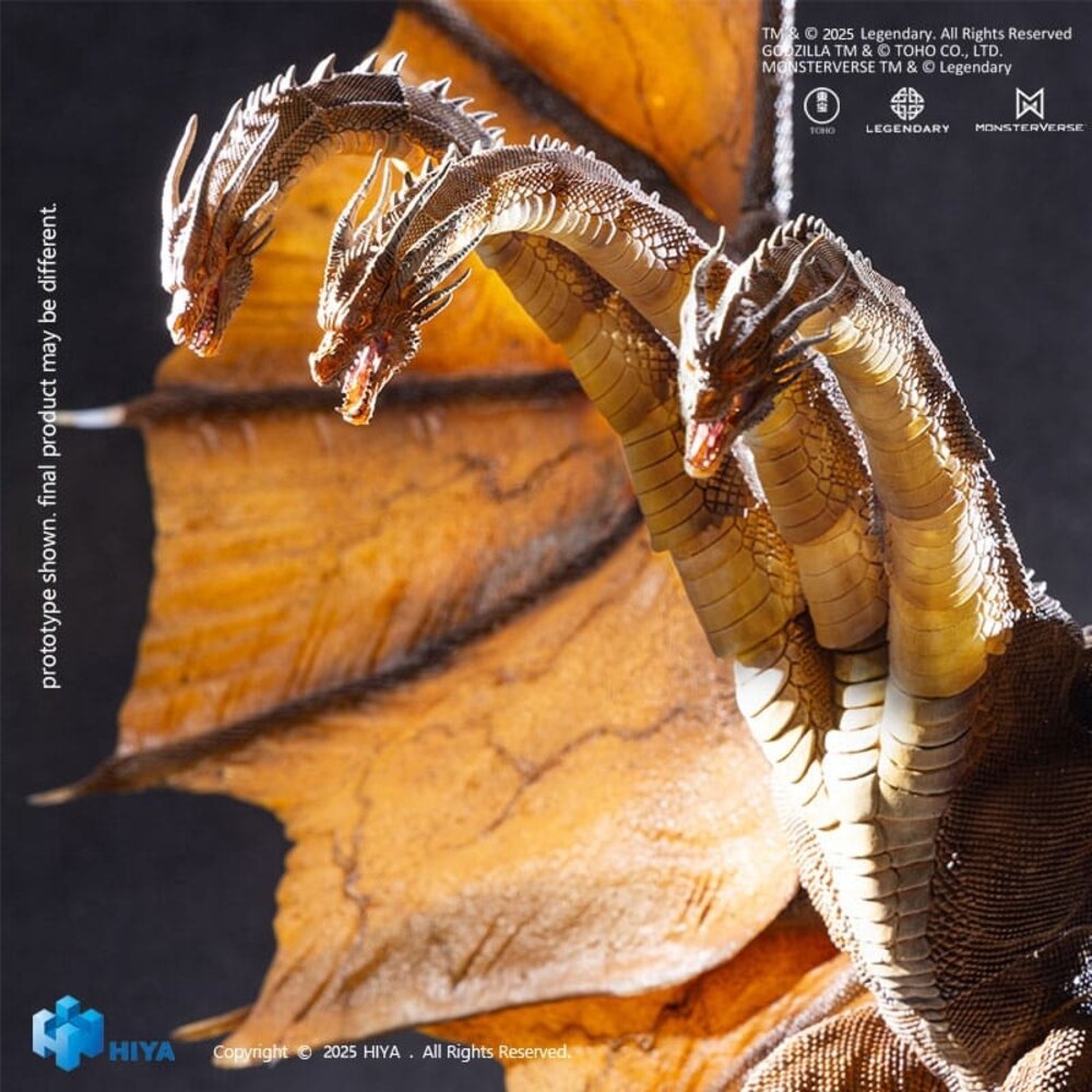 Hiya Toys Godzilla: King of the Monsters 2019 Exquisite Basic Action Figure King Ghidorah 2.0 25 cm Hiya Toys Godzilla: King of the Monsters 2019 Exquisite Basic Action Figure King Ghidorah 2.0 25 cm