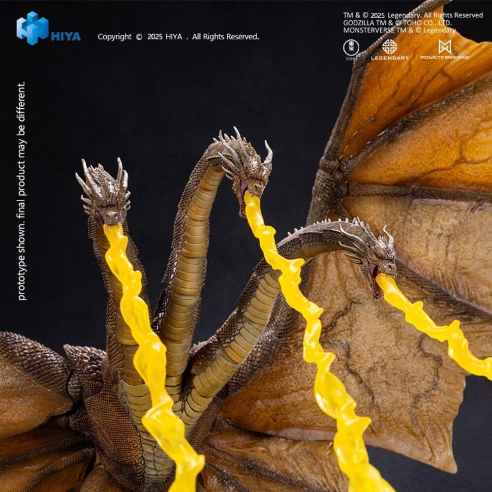 Hiya Toys Godzilla: King of the Monsters 2019 Exquisite Basic Action Figure King Ghidorah 2.0 25 cm Hiya Toys Godzilla: King of the Monsters 2019 Exquisite Basic Action Figure King Ghidorah 2.0 25 cm