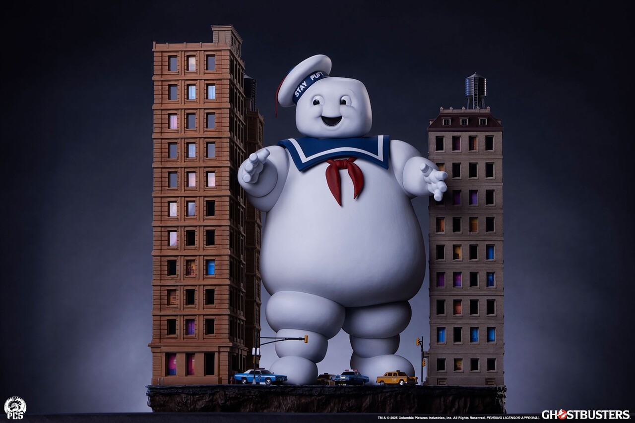 PCS The Ghostbusters Diorama Statue Stay Puft Marshmallow Man 74 cm PCS The Ghostbusters Diorama Statue Stay Puft Marshmallow Man 74 cm
