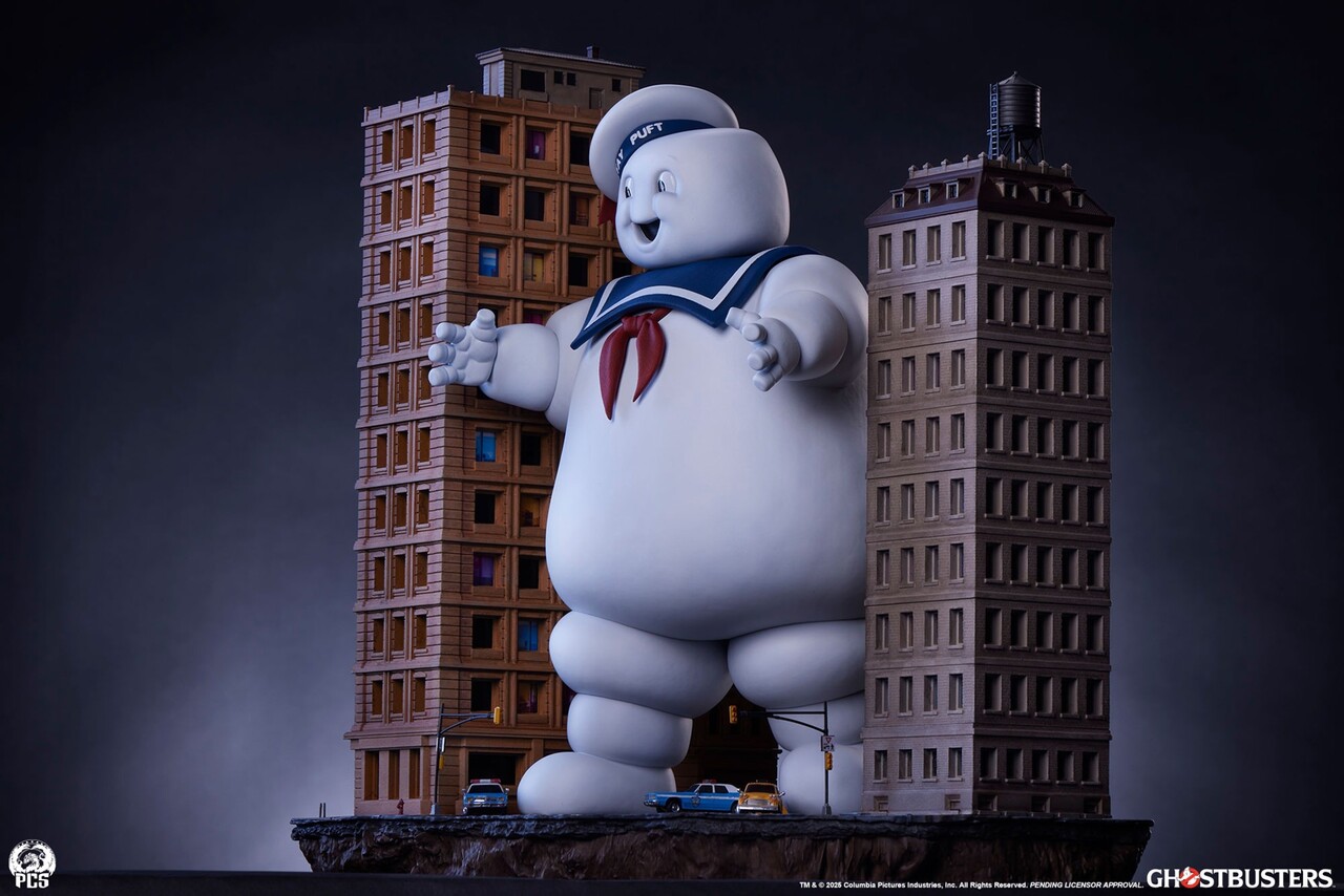 PCS The Ghostbusters Diorama Statue Stay Puft Marshmallow Man 74 cm PCS The Ghostbusters Diorama Statue Stay Puft Marshmallow Man 74 cm