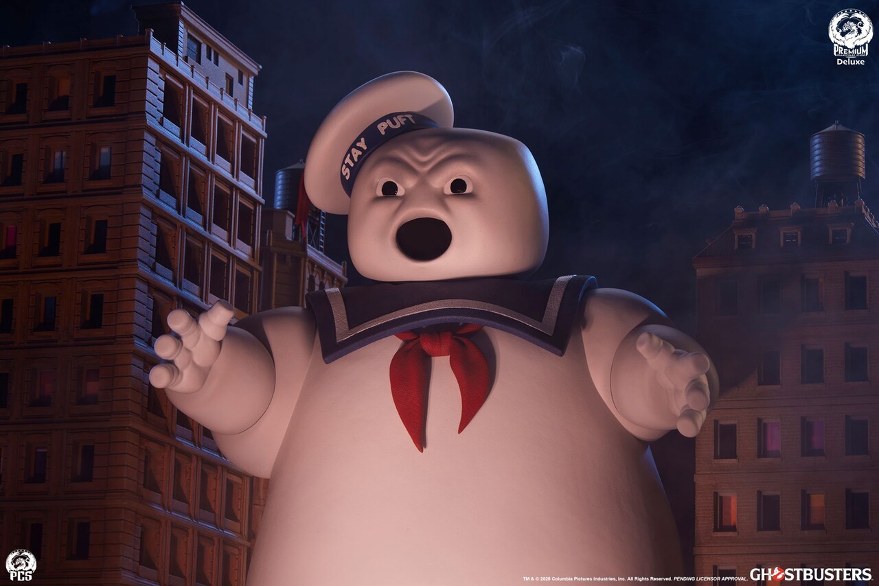PCS The Ghostbusters Diorama Statue Stay Puft Marshmallow Man Deluxe Edition 74 cm PCS The Ghostbusters Diorama Statue Stay Puft Marshmallow Man Deluxe Edition 74 cm