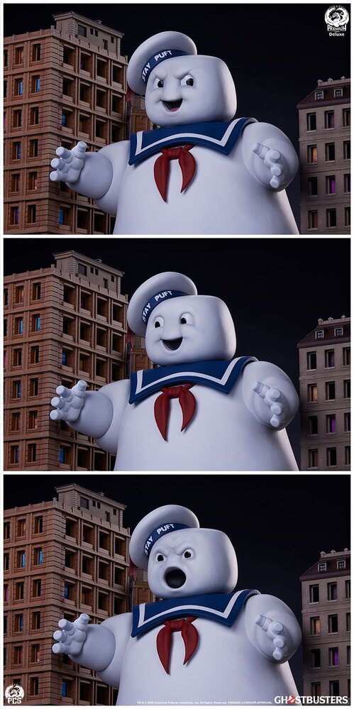 PCS The Ghostbusters Diorama Statue Stay Puft Marshmallow Man Deluxe Edition 74 cm PCS The Ghostbusters Diorama Statue Stay Puft Marshmallow Man Deluxe Edition 74 cm
