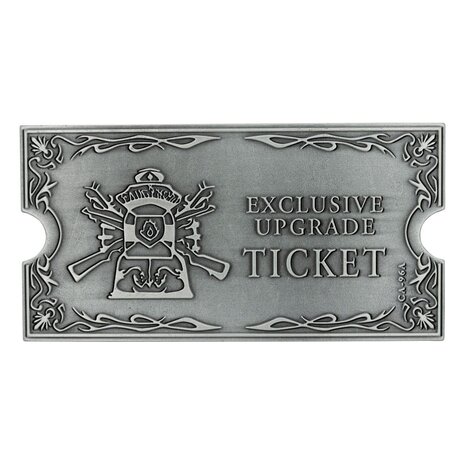 FaNaTtiK Resident Evil 4 Replica 1/1 Metal Exclusive Upgrade Ticket FaNaTtiK Resident Evil 4 Replica 1/1 Metal Exclusive Upgrade Ticket
