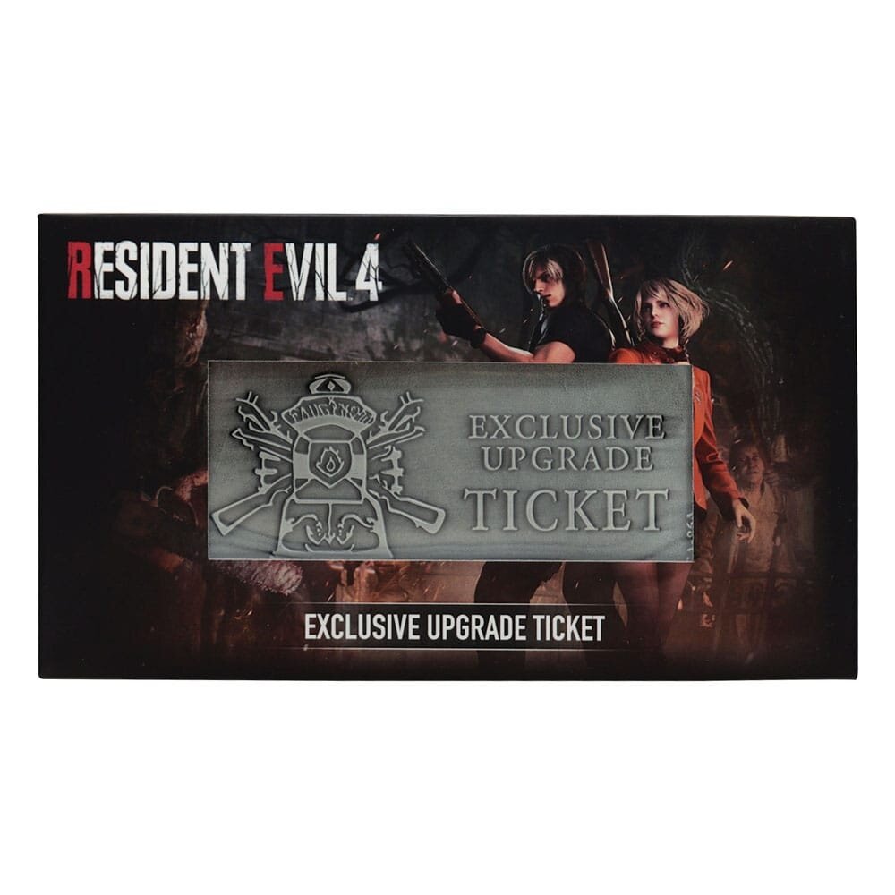 FaNaTtiK Resident Evil 4 Replica 1/1 Metal Exclusive Upgrade Ticket FaNaTtiK Resident Evil 4 Replica 1/1 Metal Exclusive Upgrade Ticket