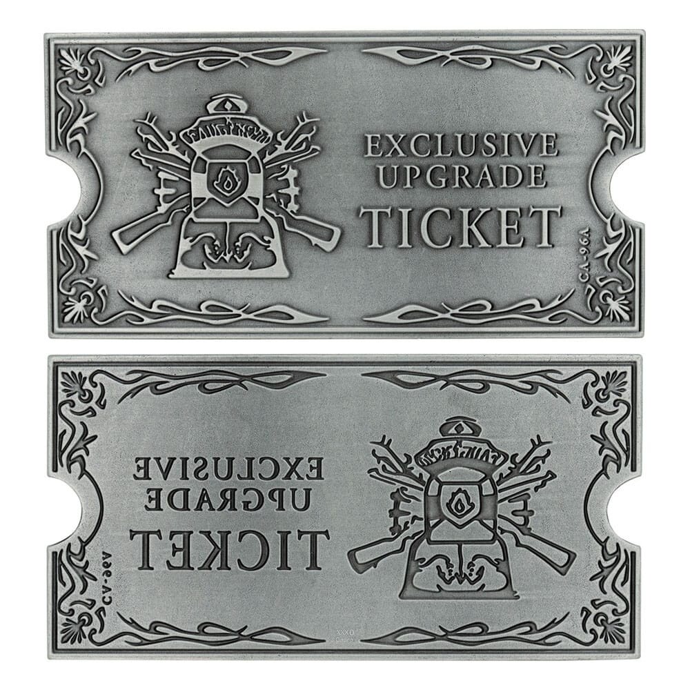 FaNaTtiK Resident Evil 4 Replica 1/1 Metal Exclusive Upgrade Ticket FaNaTtiK Resident Evil 4 Replica 1/1 Metal Exclusive Upgrade Ticket