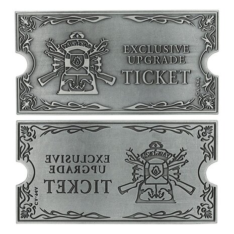 FaNaTtiK Resident Evil 4 Replica 1/1 Metal Exclusive Upgrade Ticket FaNaTtiK Resident Evil 4 Replica 1/1 Metal Exclusive Upgrade Ticket