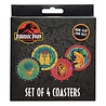 FaNaTtiK Jurassic Park Onderzetters (4x) FaNaTtiK Jurassic Park Onderzetters (4x)