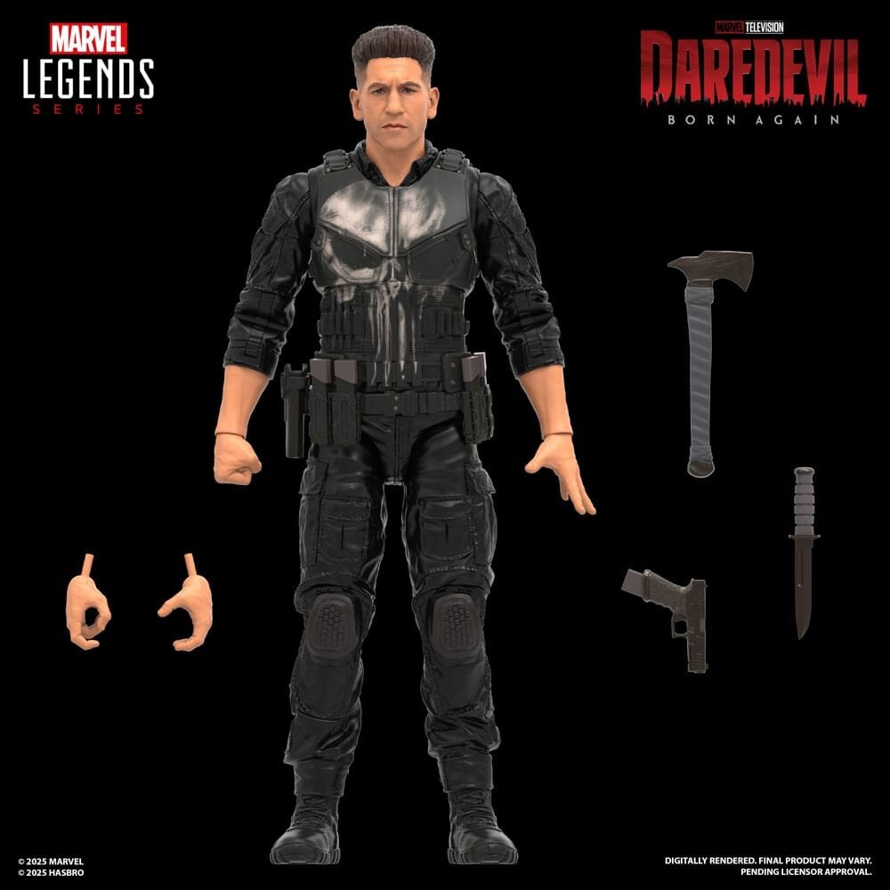 Hasbro Daredevil: Born Again Marvel Legends Action Figure Punisher 15 cm Hasbro Daredevil: Born Again Marvel Legends Action Figure Punisher 15 cm