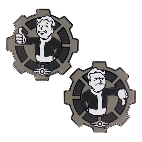 FaNaTtiK Fallout Collectable Coin Decision Black & White Limited Edition FaNaTtiK Fallout Collectable Coin Decision Black & White Limited Edition