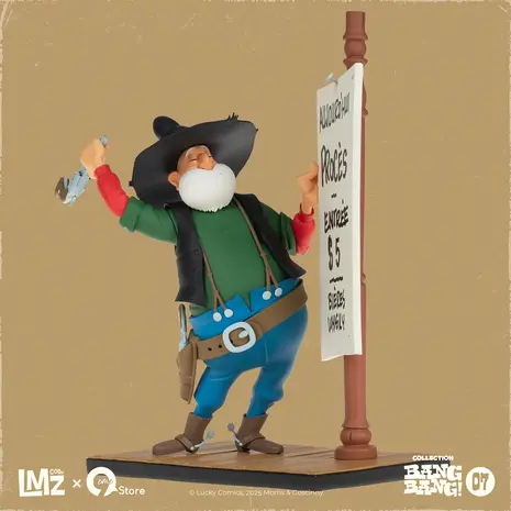 LMZ Collectibles Lucky Luke De Rechter Beeld 22 cm LMZ Collectibles Lucky Luke De Rechter Beeld 22 cm