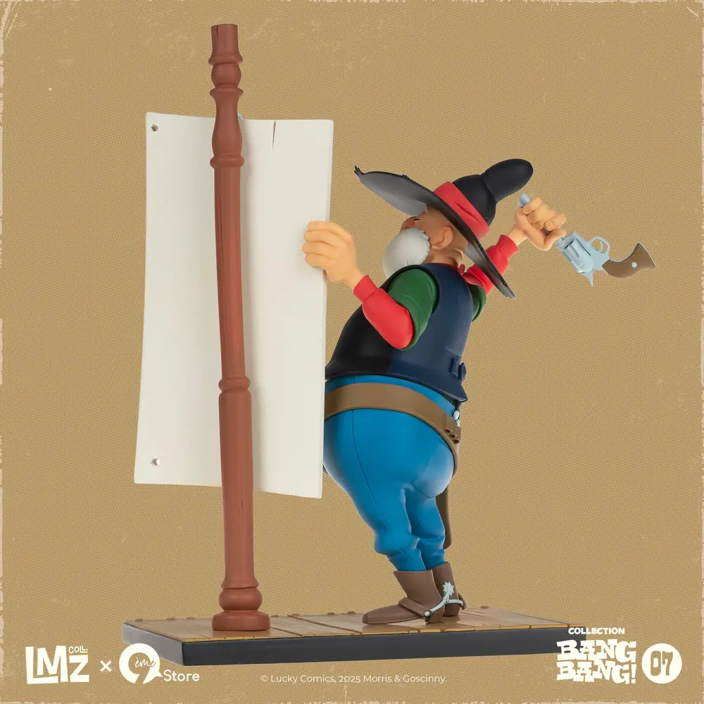 LMZ Collectibles Lucky Luke De Rechter Beeld 22 cm LMZ Collectibles Lucky Luke De Rechter Beeld 22 cm