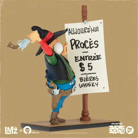 LMZ Collectibles Lucky Luke De Rechter Beeld 22 cm LMZ Collectibles Lucky Luke De Rechter Beeld 22 cm