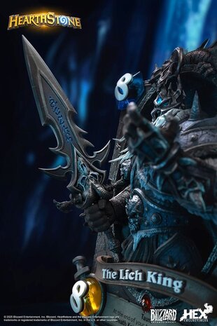 HEX Collectibles Hearthstone 3D Art Frame Statue The Lich King 31 cm HEX Collectibles Hearthstone 3D Art Frame Statue The Lich King 31 cm