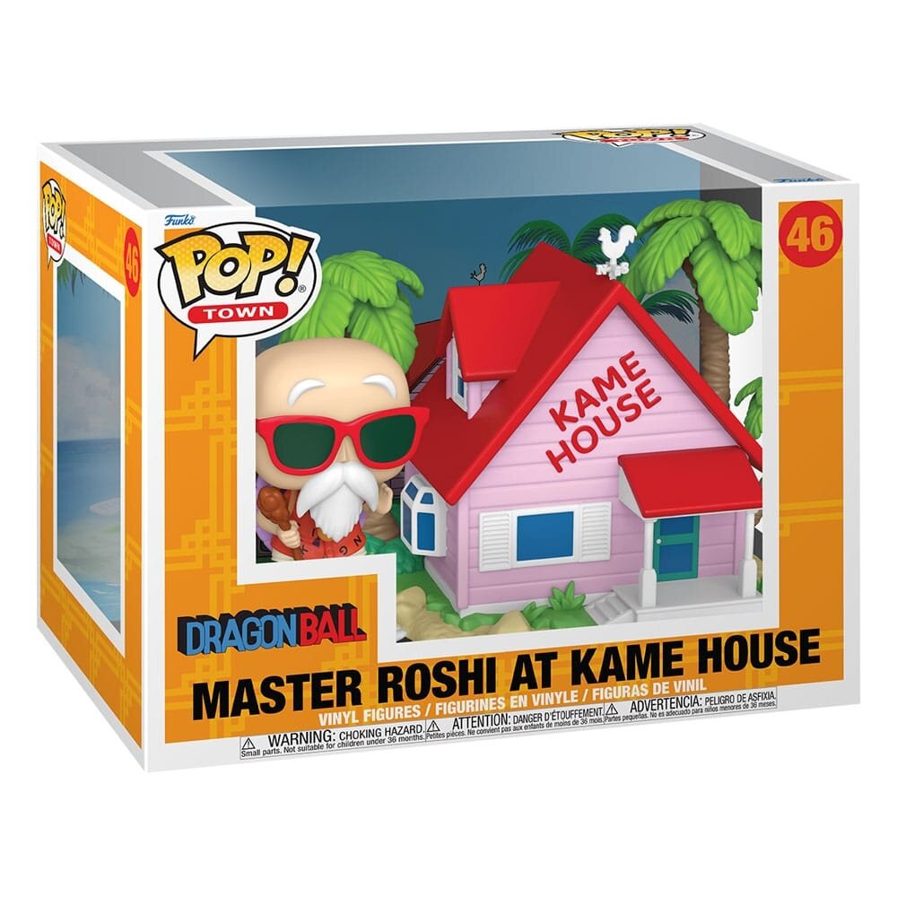 Funko Dragon Ball POP! Town Vinyl Figure Kame House w/Master Roshi #46 Funko Dragon Ball POP! Town Vinyl Figure Kame House w/Master Roshi #46