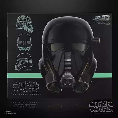 Hasbro Star Wars: Rogue One Black Series Electronic Helmet Imperial Death Trooper Hasbro Star Wars: Rogue One Black Series Electronic Helmet Imperial Death Trooper