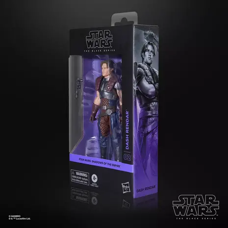 Hasbro Star Wars: Shadows of the Empire Black Series Action Figure Dash Rendar 15 cm Hasbro Star Wars: Shadows of the Empire Black Series Action Figure Dash Rendar 15 cm