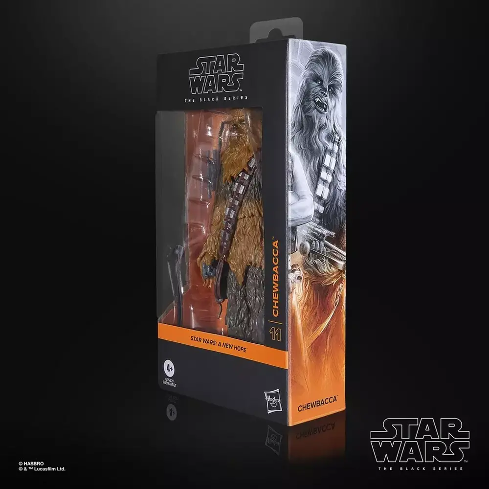 Hasbro Star Wars Episode IV Black Series Action Figure Chewbacca 15 cm Hasbro Star Wars Episode IV Black Series Action Figure Chewbacca 15 cm