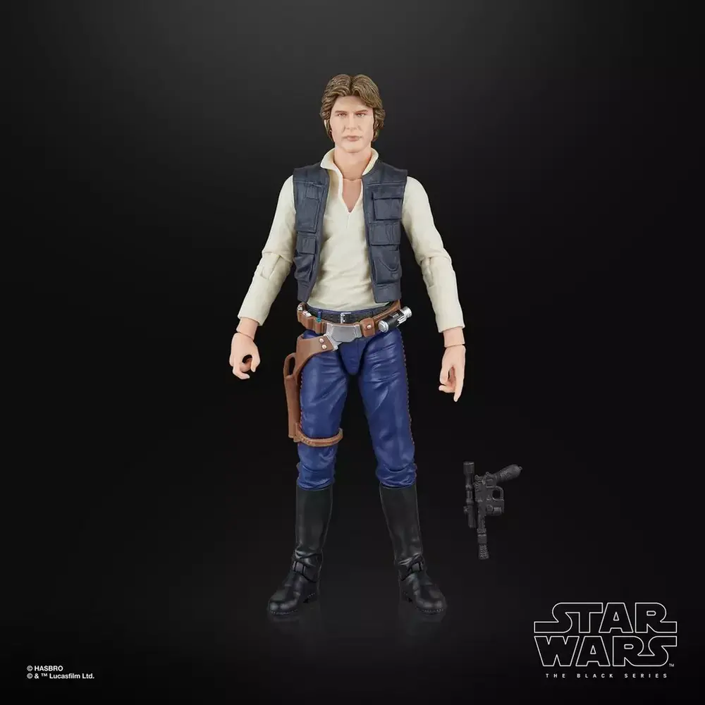 Hasbro Star Wars Episode IV Black Series Action Figure Han Solo 15 cm Hasbro Star Wars Episode IV Black Series Action Figure Han Solo 15 cm