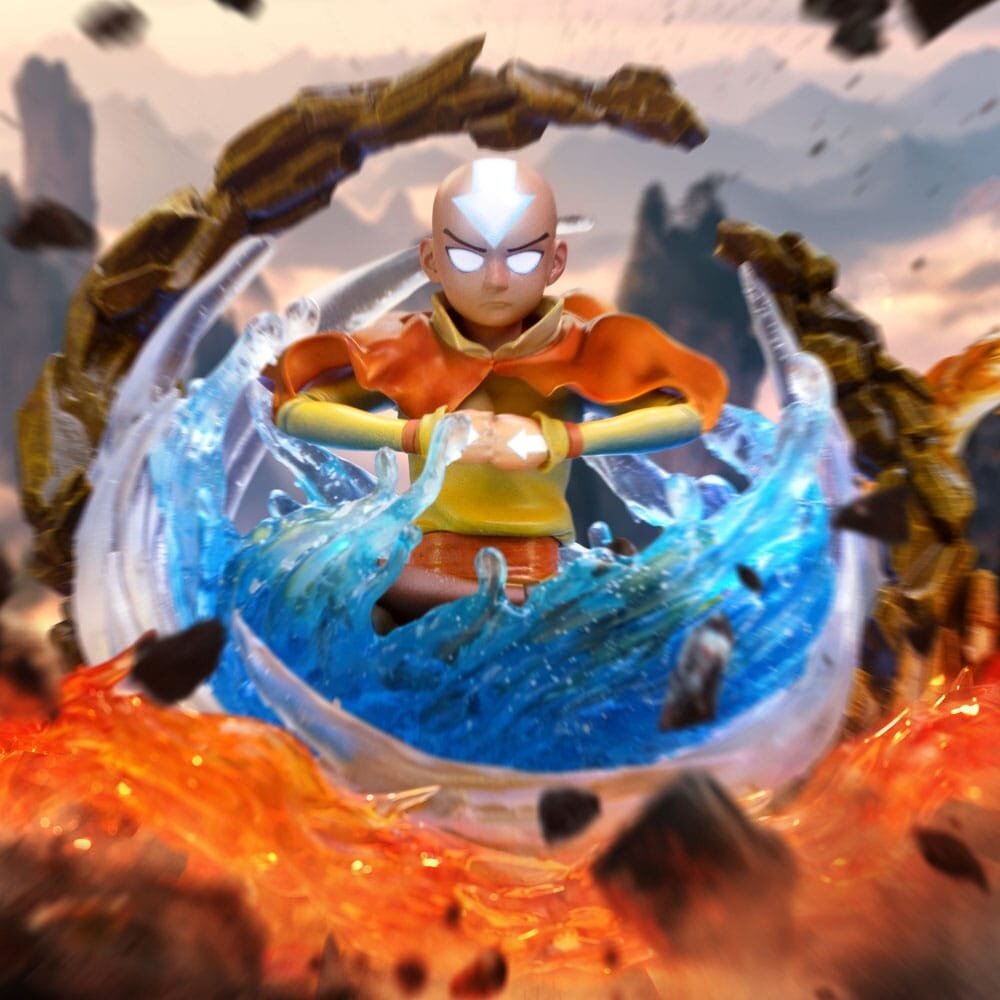 Iron Studios Avatar: The Last Airbender Art Scale Statue 1/10 Aang 21 cm