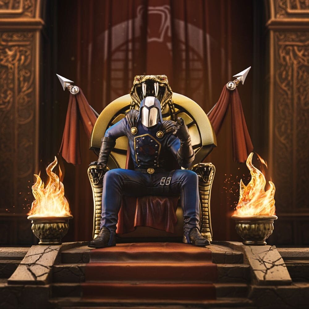 Iron Studios GI Joe Art Scale Statue 1/10 Cobra Commander 25 cm Iron Studios GI Joe Art Scale Statue 1/10 Cobra Commander 25 cm