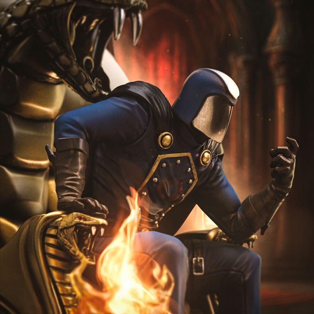 Iron Studios GI Joe Art Scale Statue 1/10 Cobra Commander 25 cm Iron Studios GI Joe Art Scale Statue 1/10 Cobra Commander 25 cm