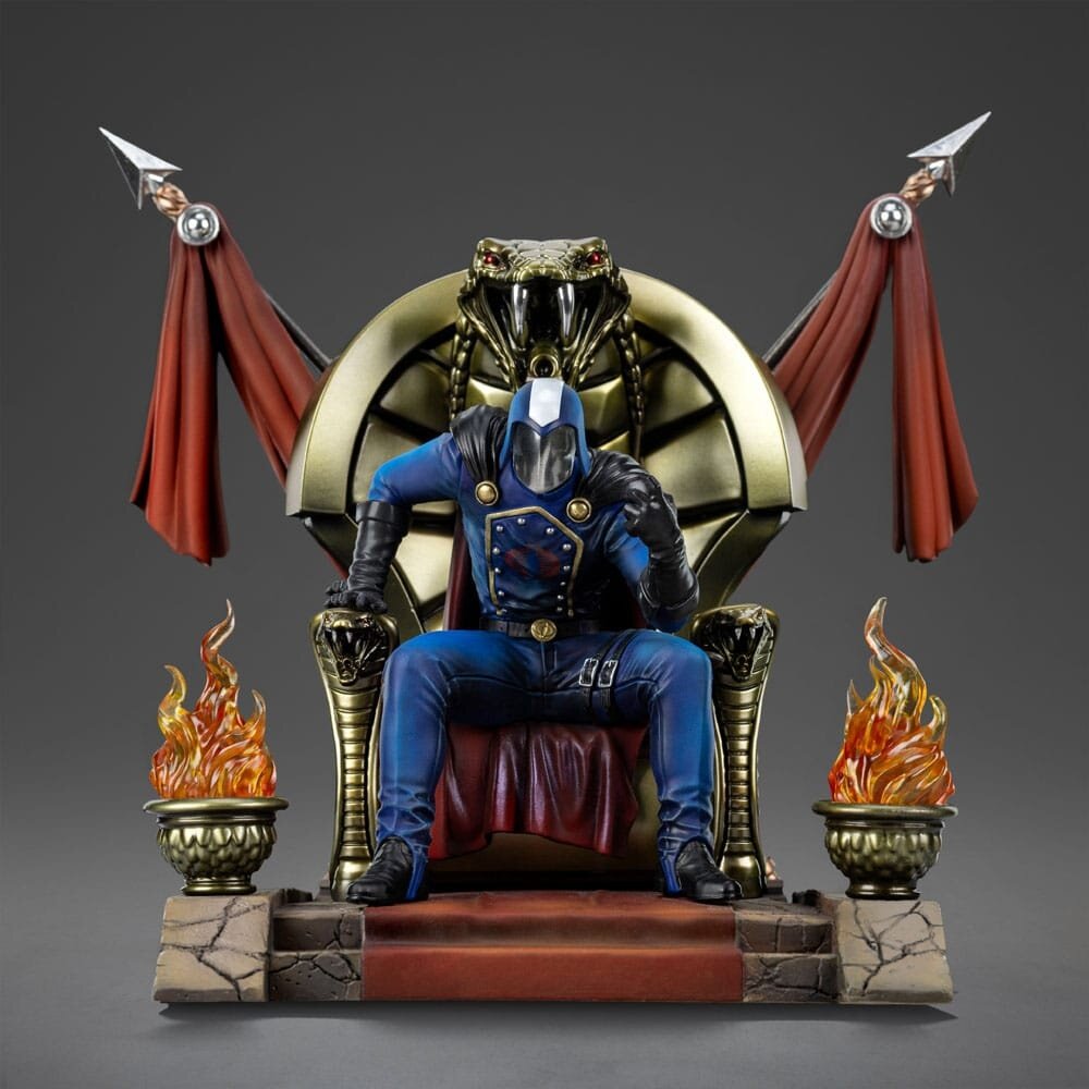Iron Studios GI Joe Art Scale Statue 1/10 Cobra Commander 25 cm Iron Studios GI Joe Art Scale Statue 1/10 Cobra Commander 25 cm