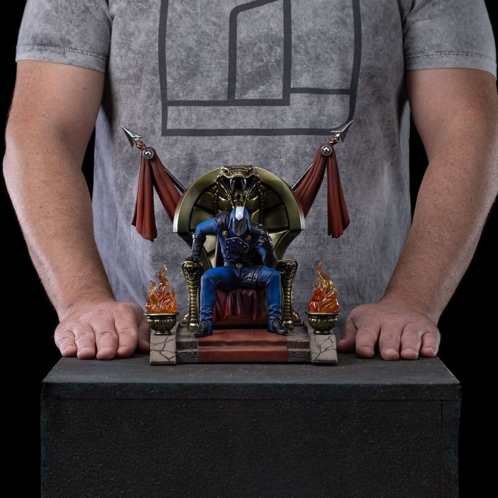 Iron Studios GI Joe Art Scale Statue 1/10 Cobra Commander 25 cm Iron Studios GI Joe Art Scale Statue 1/10 Cobra Commander 25 cm
