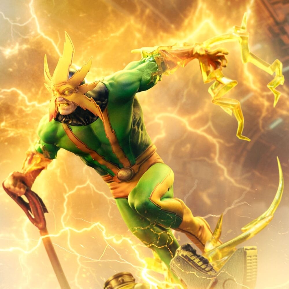 Iron Studios Spider-Man vs. Villains Diorama BDS Art Scale Statue 1/10 Electro 25 cm Iron Studios Spider-Man vs. Villains Diorama BDS Art Scale Statue 1/10 Electro 25 cm