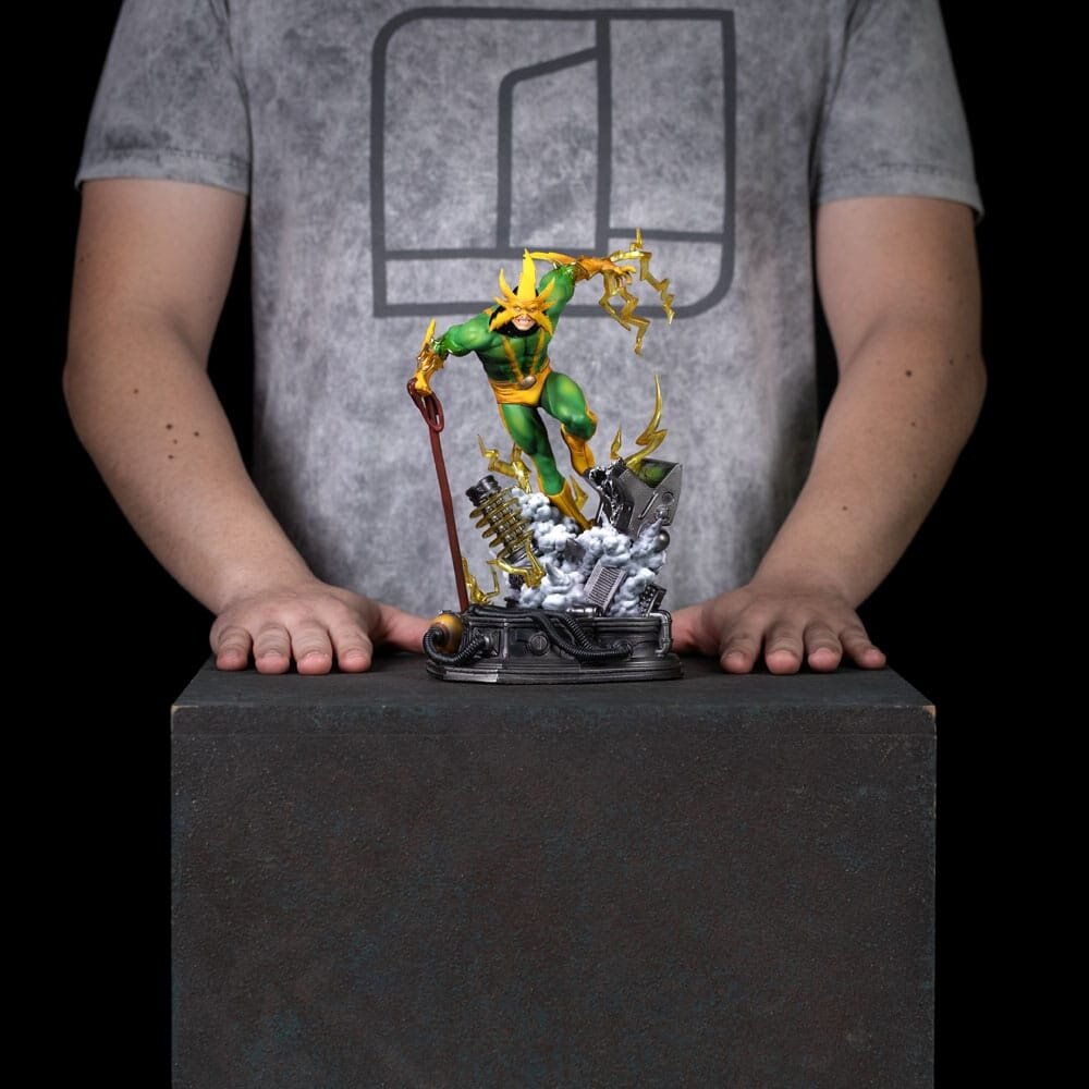 Iron Studios Spider-Man vs. Villains Diorama BDS Art Scale Statue 1/10 Electro 25 cm Iron Studios Spider-Man vs. Villains Diorama BDS Art Scale Statue 1/10 Electro 25 cm