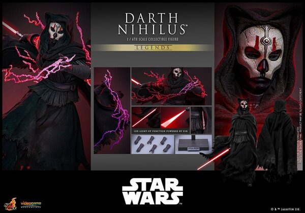 Hot Toys Star Wars Action Figure 1/6 Darth Nihilus 31 cm