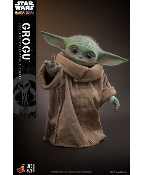 Hot Toys Star Wars: The Mandalorian Life-Size Masterpiece Action Figure Grogu 37 cm Hot Toys Star Wars: The Mandalorian Life-Size Masterpiece Action Figure Grogu 37 cm