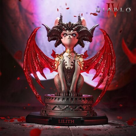 HEX Collectibles Diablo IV Statue Lilith Meow 17 cm HEX Collectibles Diablo IV Statue Lilith Meow 17 cm