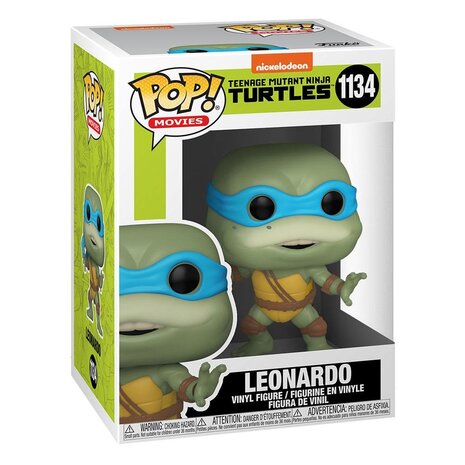 Funko Teenage Mutant Ninja Turtles POP! Movies Vinyl Figure Leonardo #1134 Funko Teenage Mutant Ninja Turtles POP! Movies Vinyl Figure Leonardo #1134