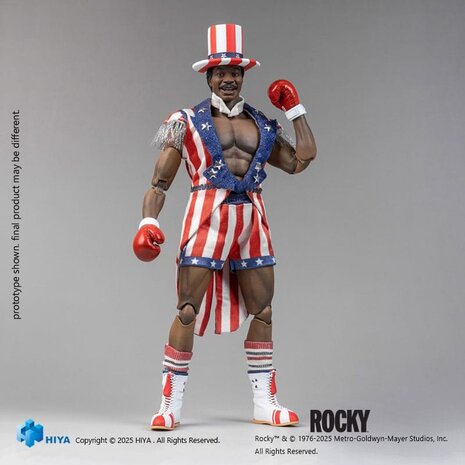Hiya Toys Rocky Exquisite Super Series Action Figure 1/12 Apollo 16 cm Hiya Toys Rocky Exquisite Super Series Action Figure 1/12 Apollo 16 cm