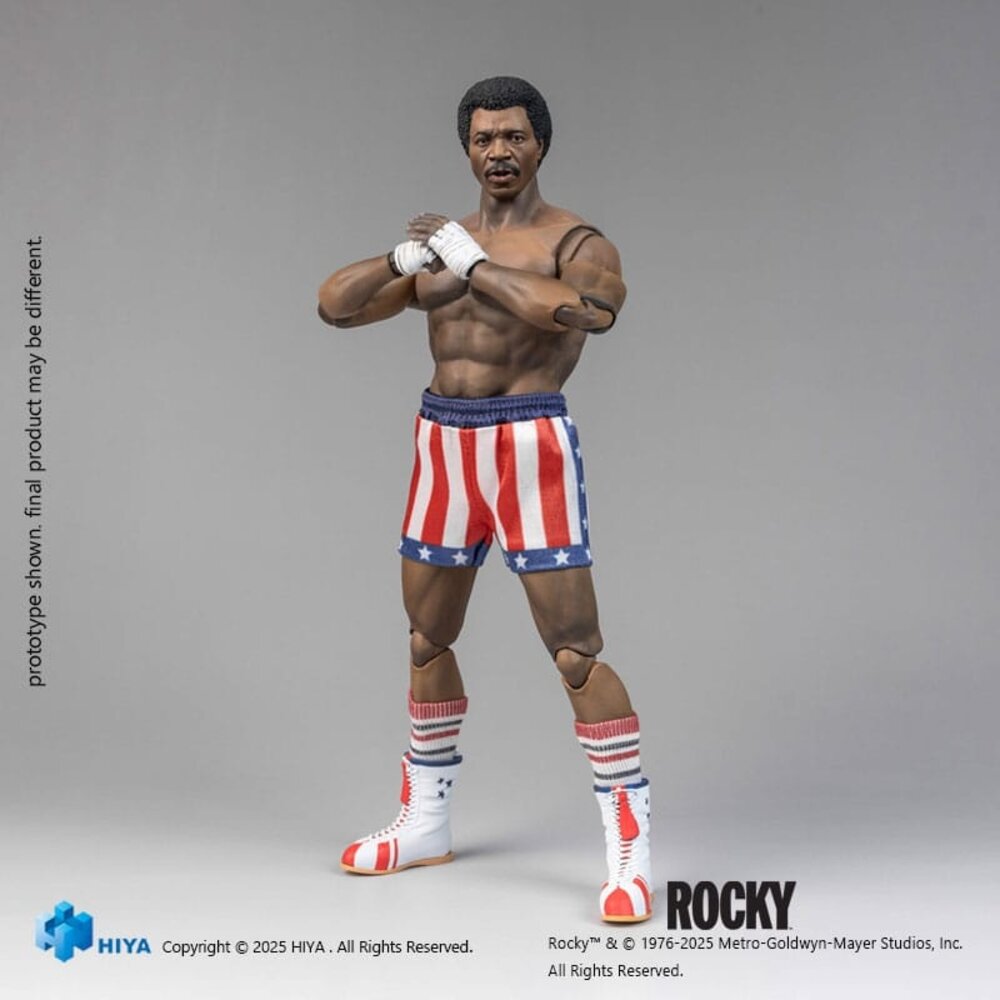Hiya Toys Rocky Exquisite Super Series Action Figure 1/12 Apollo 16 cm Hiya Toys Rocky Exquisite Super Series Action Figure 1/12 Apollo 16 cm