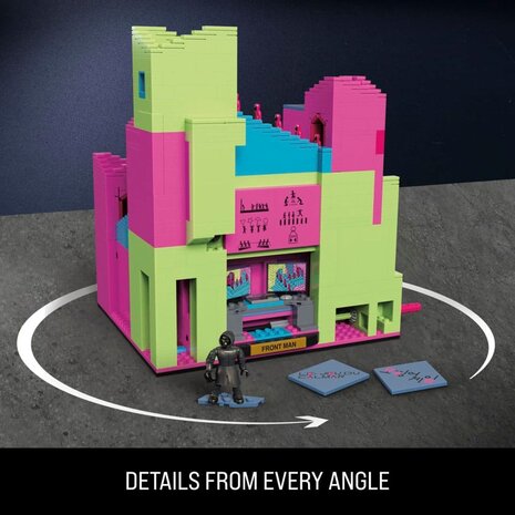 Mattel Squid Game MEGA Construction Set Squid Game Staircase Mattel Squid Game MEGA Construction Set Squid Game Staircase