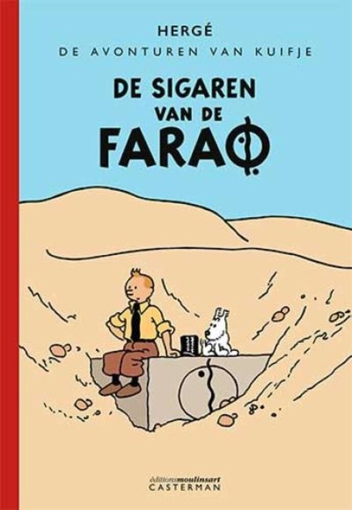 Casterman De Sigaren van de Farao (Ingekleurd) Stripboek Casterman De Sigaren van de Farao (Ingekleurd) Stripboek