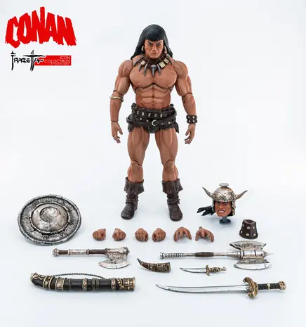 ICON Collectibles Conan The Barbarian Action Figure 1/12 Conan 17 cm