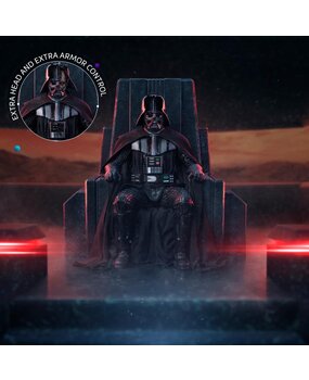Iron Studios Star Wars Art Scale Statue 1/10 Darth Vader on Throne 18 cm Iron Studios Star Wars Art Scale Statue 1/10 Darth Vader on Throne 18 cm